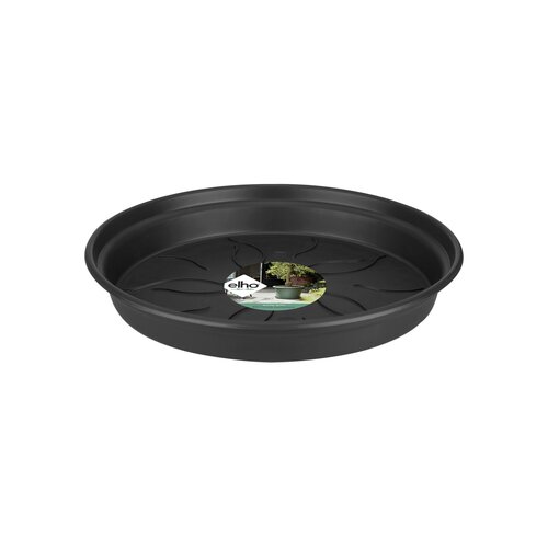 Elho green basics schotel 25cm living black - afbeelding 2