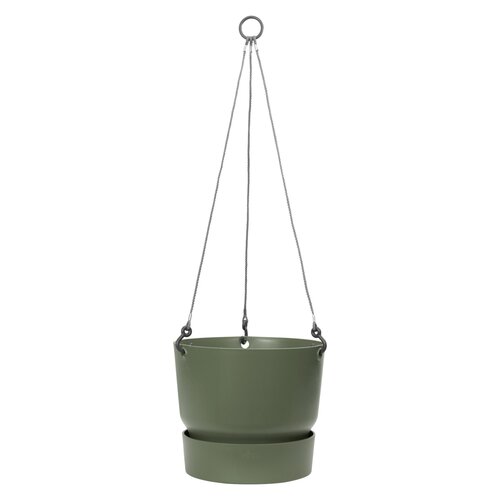 elho greenville hanging basket 24cm blad groen