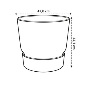 Elho greenville rond 47cm - afbeelding 7
