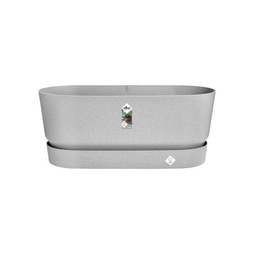 Elho greenville terrace trough 60cm wheels - afbeelding 1