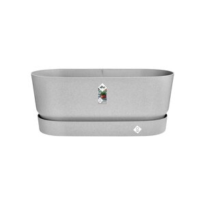 Elho greenville terrace trough 60cm wheels - afbeelding 1