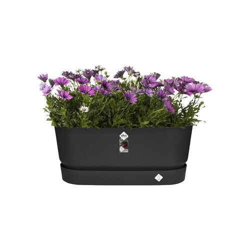 Elho greenville terrace trough 60cm wheels - afbeelding 2