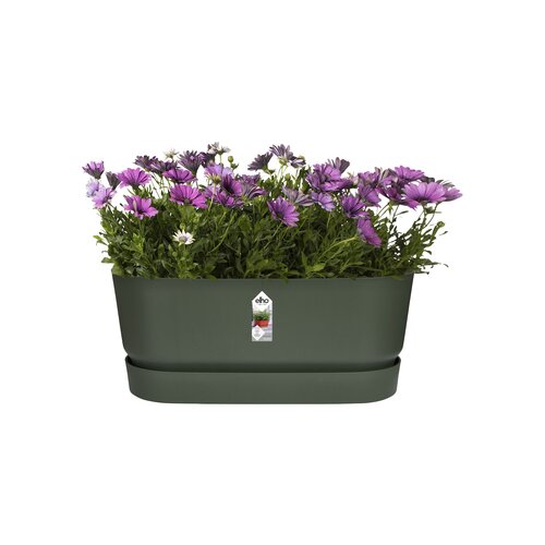 Elho greenville terrace trough 60cm wheels - afbeelding 2