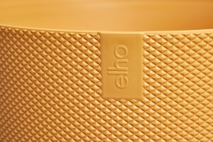 Elho jazz rond 14cm amber geel - afbeelding 6