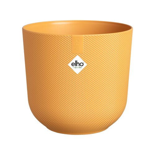 Elho jazz rond 26cm amber geel - afbeelding 4