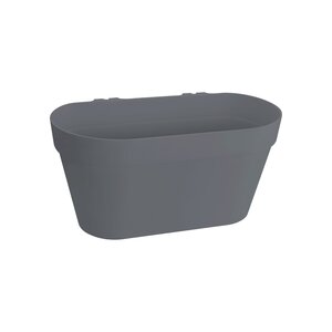Elho loft urban green wall duo 28cm antraciet - afbeelding 1