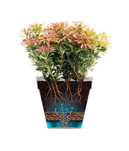 Elho loft urban rond 25cm wit - afbeelding 6