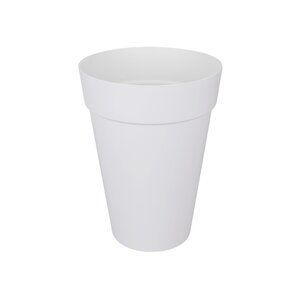 Elho loft urban rond hoog 28cm wit - afbeelding 1