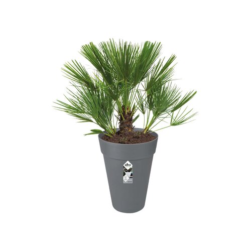 Elho loft urban rond hoog 42cm antraciet - afbeelding 2