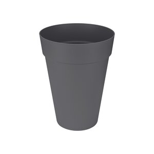 Elho loft urban rond hoog 42cm antraciet - afbeelding 1