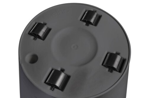 Elho loft urban rond wielen 50cm antraciet - afbeelding 5