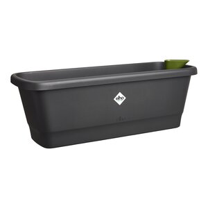 Elho noa balkonbak m living black - afbeelding 4