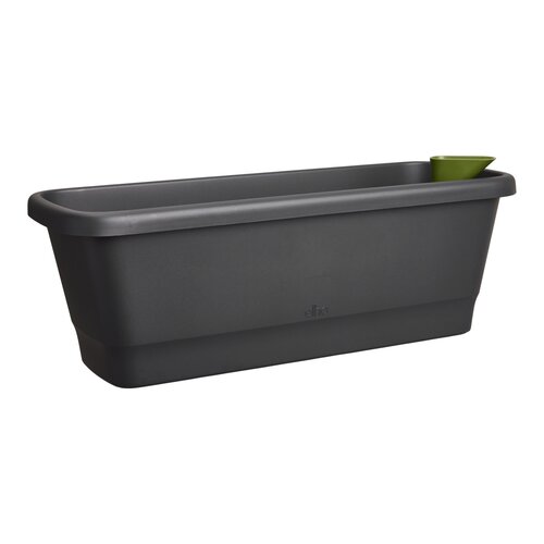 Elho noa balkonbak m living black - afbeelding 6