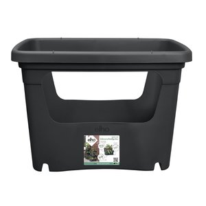 Elho Plantenbak Green Basics Stack & Grow Large zwart - afbeelding 1