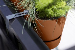 Elho Plantenbak Greenville Easy Balcony 52cm bruin - afbeelding 5