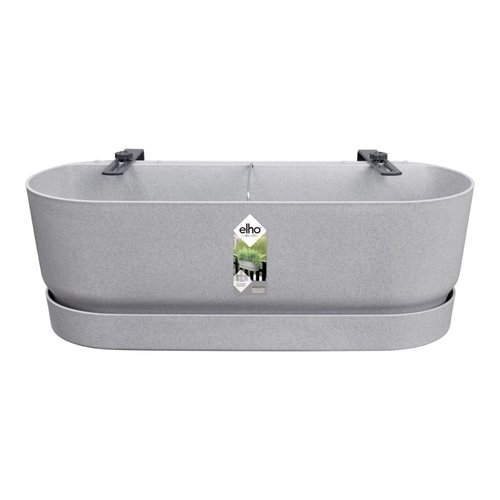 Elho Plantenbak Greenville Easy Balcony 52cm grijs - afbeelding 1