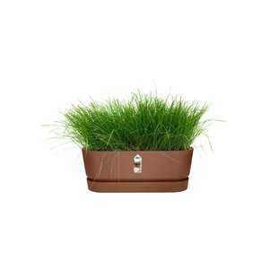 Elho Plantenbak Greenville Trough Long 50cm bruin - afbeelding 3