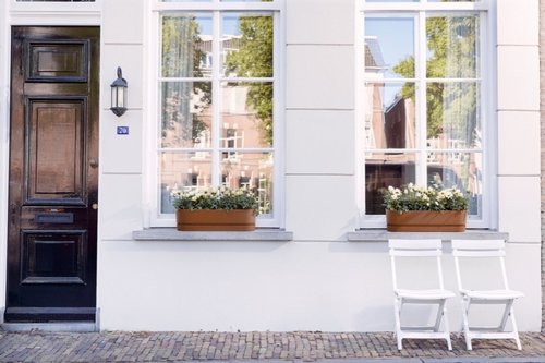 Elho Plantenbak Greenville Trough Long 70cm bruin - afbeelding 5