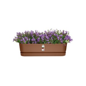 Elho Plantenbak Greenville Trough Long 70cm bruin - afbeelding 3