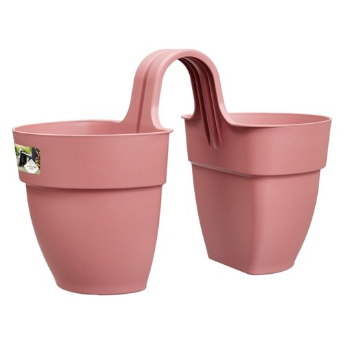 Elho Plantenbak Vibia Campana Flower Twin 21cm roze - afbeelding 1