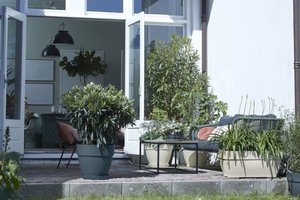 Elho Plantenbak Vibia Campana Terrace Trough 80cm wit - afbeelding 3