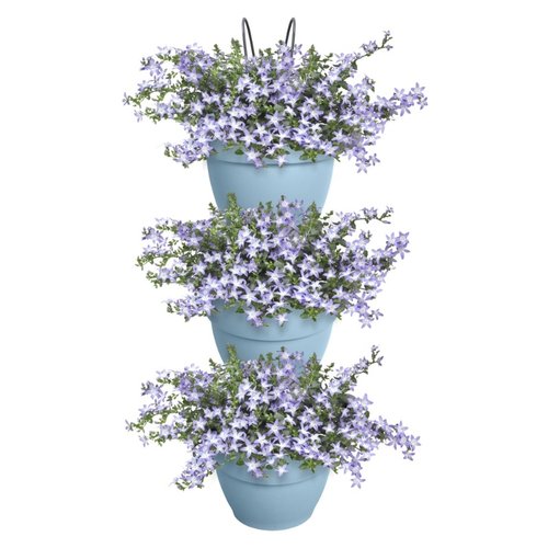 Elho Plantenbak Vibia Campana Vertical Forest Set/3 blauw - afbeelding 3