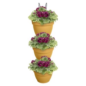 Elho Plantenbak Vibia Campana Vertical Forest Set/3 geel - afbeelding 2