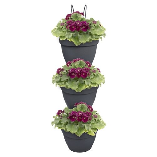 Elho Plantenbak Vibia Campana Vertical Forest Set/3 grijs - afbeelding 2