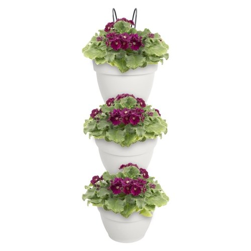 Elho Plantenbak Vibia Campana Vertical Forest Set/3 wit - afbeelding 2