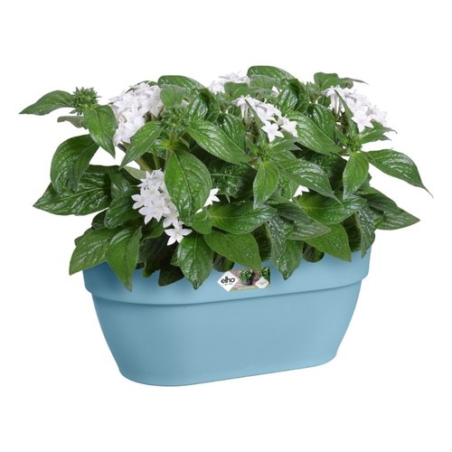 Elho Plantenbak Vibia Campana Wall Basket 35cm blauw - afbeelding 3