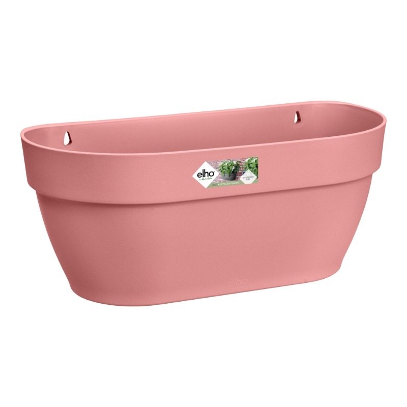 Nutteloos tiener Arctic Elho Plantenbak Vibia Campana Wall Basket 35cm roze - Tuincentrum Coppelmans