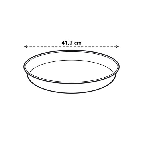 Elho Schotel Loft Urban rond 41cm wit - afbeelding 2