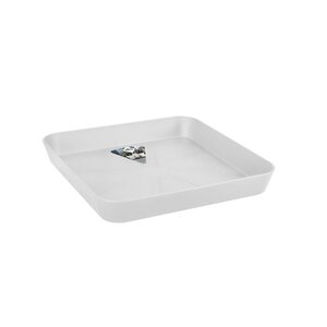 Elho Schotel Loft Urban vierkant 28cm wit