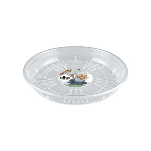 Elho uni-schotel rond 28cm transparant - afbeelding 2