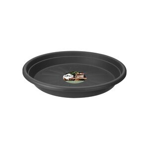 Elho universele schotel rond 13cm antraciet - afbeelding 3