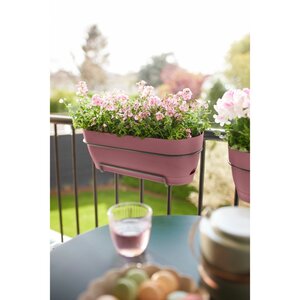 Elho Vibia Campana Balkonbak Allin1 70 cm Roze - afbeelding 5