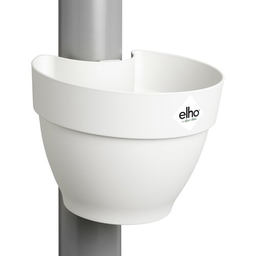 Elho Vibia Campana Regenpijpbakje 22 cm Wit - afbeelding 1