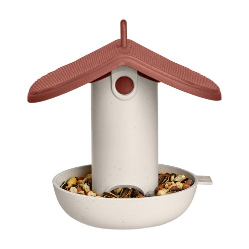 Elho Vogelvoederhuis Cosy - B18xH19cm Toscaans rood - afbeelding 4