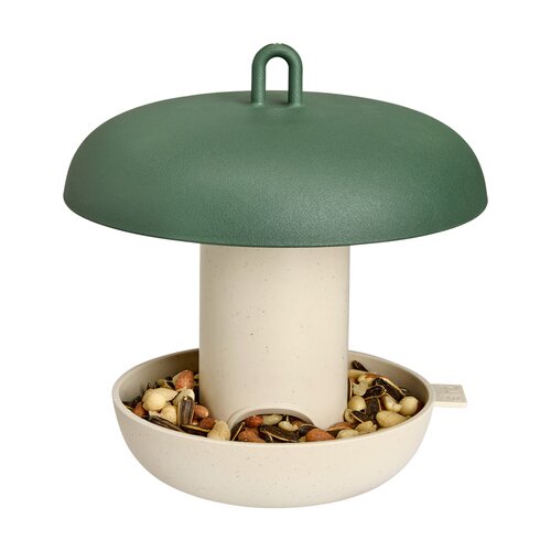 Elho Vogelvoederhuis Essential - B18xH22cm Groen - afbeelding 1