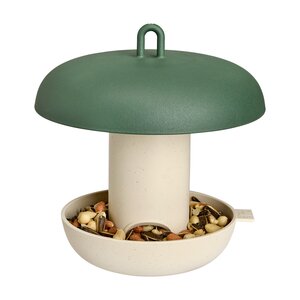 Elho Vogelvoederhuis Essential - B18xH22cm Groen - afbeelding 1