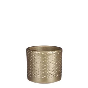 Era pot rond goud relief - h7xd7cm