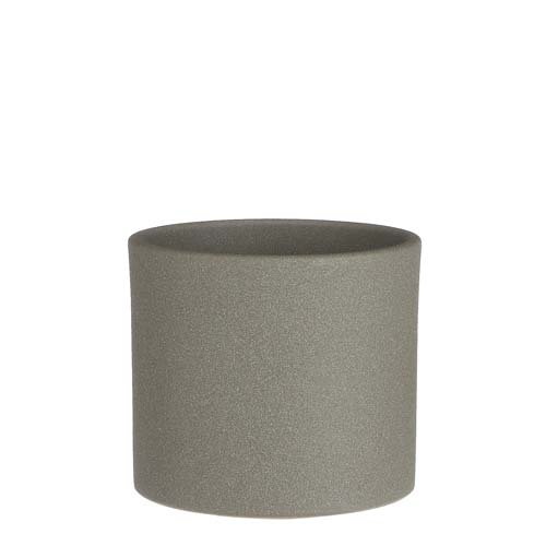 Era pot rond l.groen sand - h12,5xd13,5cm