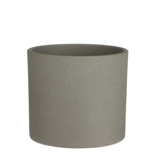 Era pot rond l.groen sand - h17,5xd19,5cm