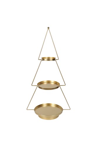 Etagère kerstboom - B62xH118cm Goud