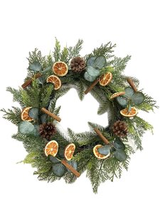 Everest kerstkrans winter spice - D 56 cm