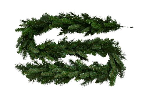 Evergreen guirlande Deluxe evergreen 270x30 - afbeelding 1