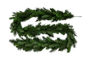 Evergreen guirlande Deluxe evergreen 270x30 - afbeelding 1