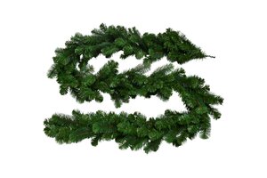 Evergreen guirlande Natural emerald 270x30cm - afbeelding 1