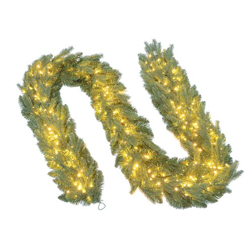 Evergreen Kunstguirlande Janga premium - incl 300 lampjes - L 270 x D 25 cm