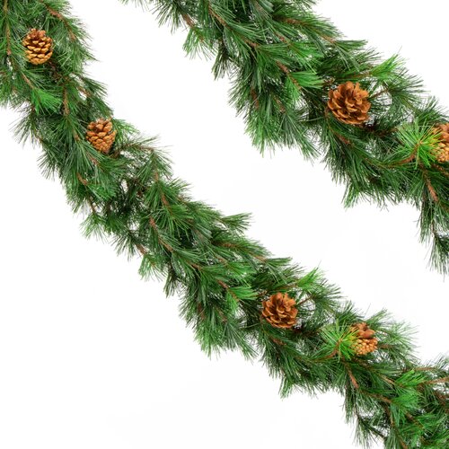 Evergreen Kunstguirlande New wild forest - L 270 cm - afbeelding 2